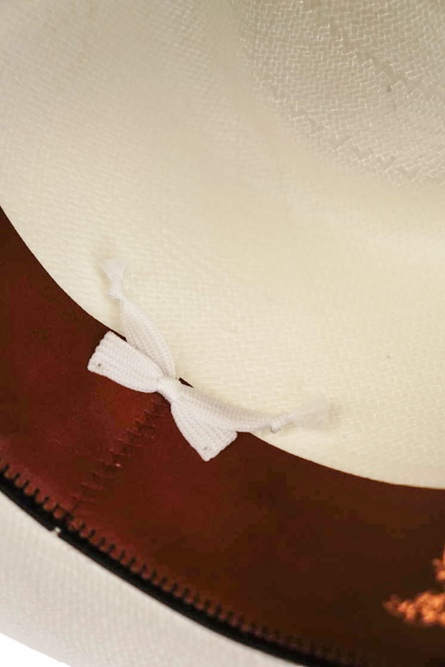 GLAD HAND & Co. -  HAT MEDALLION WHITE