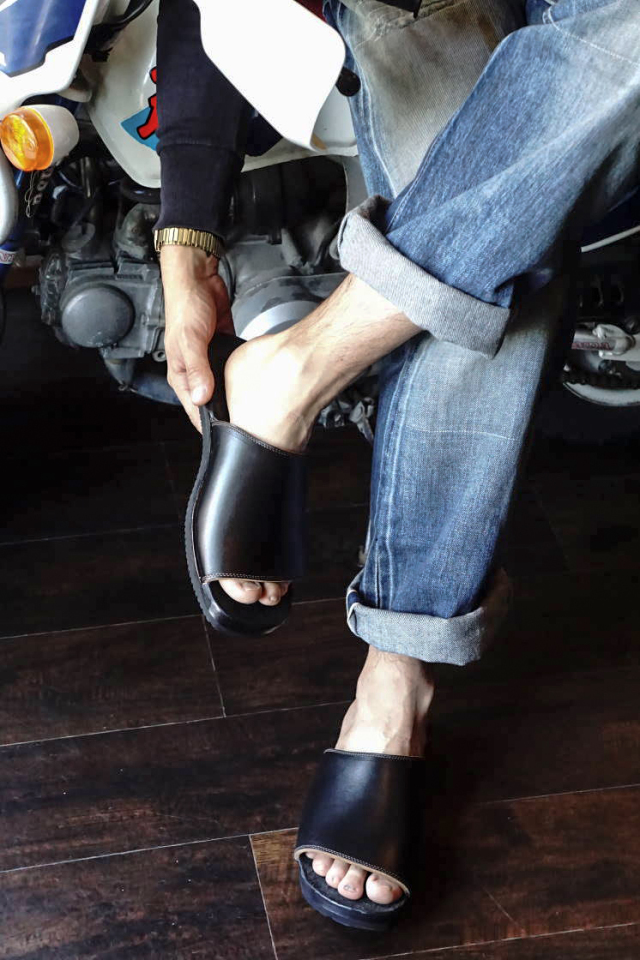 CLINCH Vamp SANDAL Black