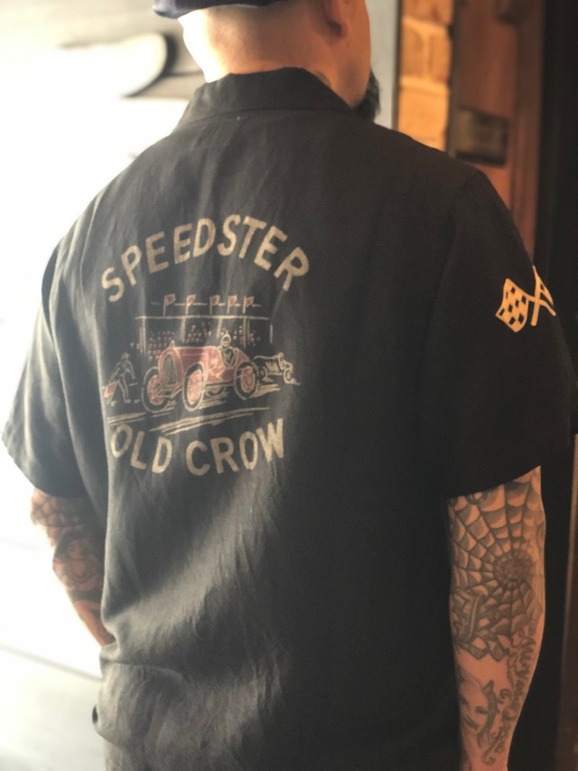 OLD CROW SPEEDSTER - S/S SHIRTS BLACK