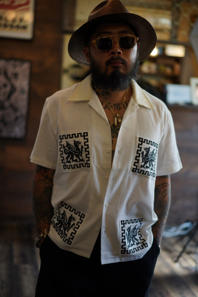 B.S.M.G. DRAGON GUATEMALA - S/S SHIRTS WHITE