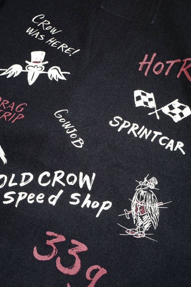 OLD CROW HOTROD CLUB - JACKET BLACK