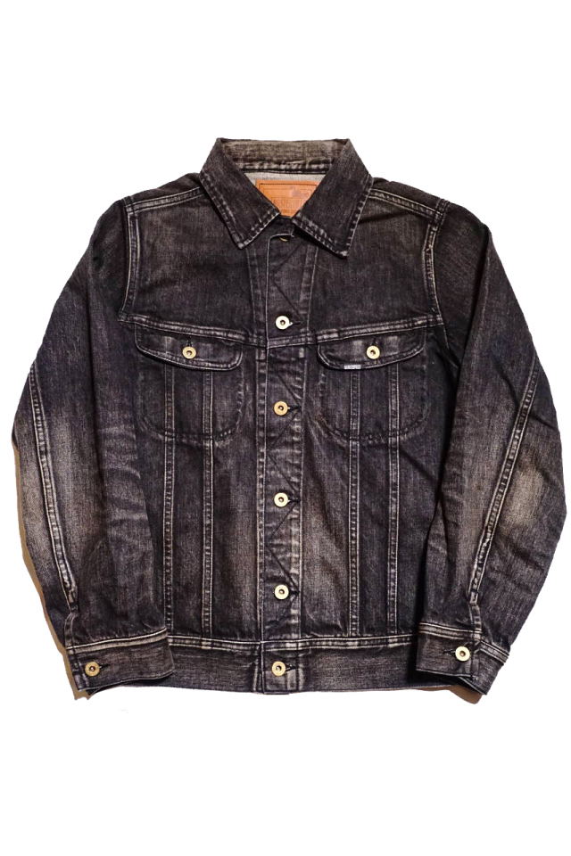 GANGSTERVILLE THUG RIDE - DENIM JACKET BLACK 