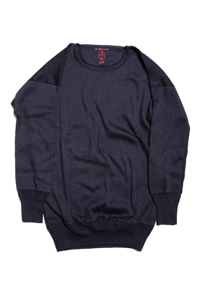 Olde Homesteader “Crew Neck Longsleeve” – Swedenish Army Rib – Olde Worker’s Black