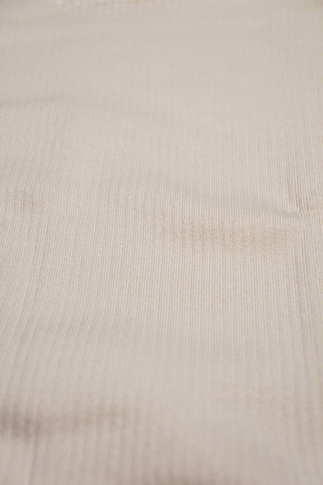 Olde Homesteader “Crew Neck Longsleeve” – Swedenish Army Rib – Ivory