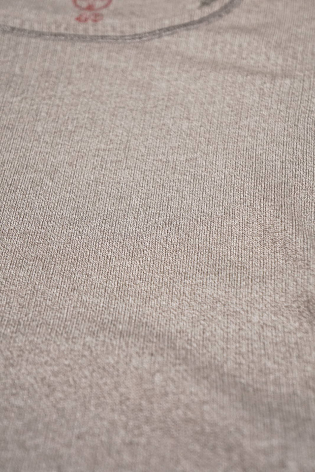 Olde Homesteader “Crew Neck Longsleeve” – Swedenish Army Rib – Mottled Grey