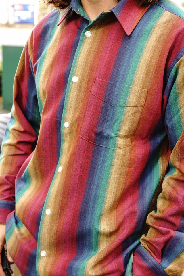 ANDFAMILYS CO. India Stripe Shirts