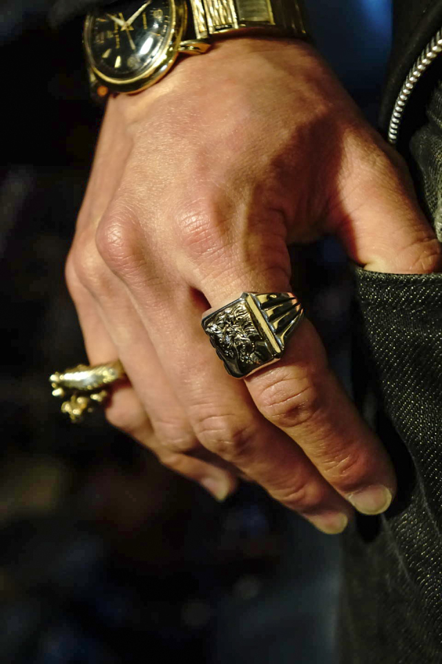 PHARAOS HORSE RING LARGE 10K シルバー925 正規品 PHARAOS HORSE RING10K GOLD X SILVER (OVAL) LARGE #9-25号