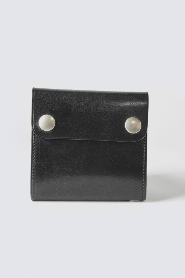 ADDICT CLOTHES JAPAN ACV-W02S SHORT TRACKER WALLET BLACK