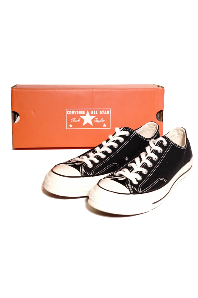 CONVERSE CT70"'Chuck Taylor 70 OX [BLACK/BLACK/EGRET] B.S.W.