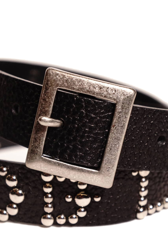 小物 WESTRIDE rhinestone PEANUTS STUDSBELT 32 Peanuts & Co. Leather studs belt B.S.W. market place