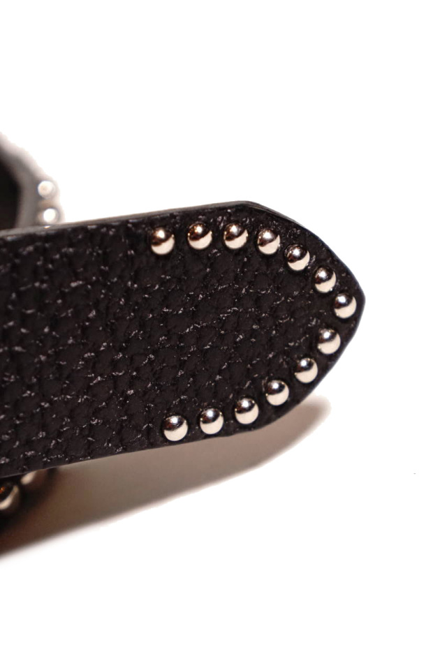 Peanuts & Co. Leather studs belt