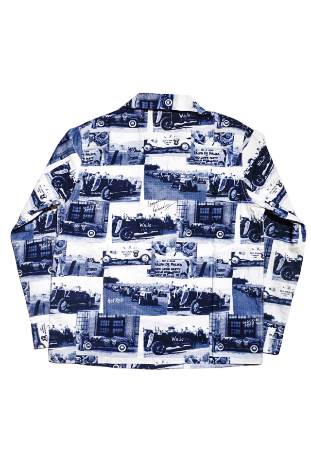 OLD CROW RACING FOR LIFE - L/S SHIRTS NAVY