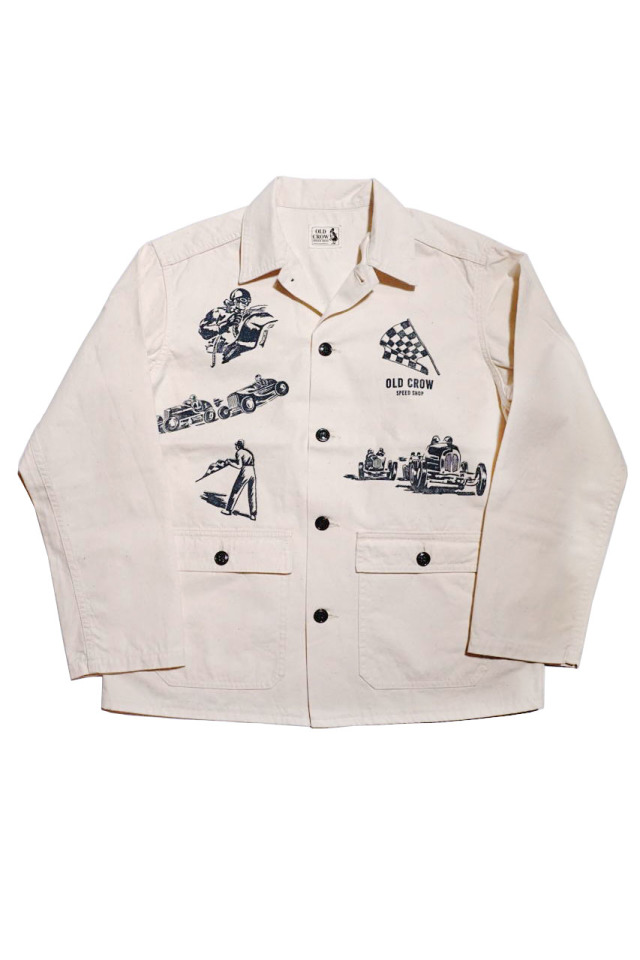 OLD CROW MEMORIES OF RACE - JACKET IVORY