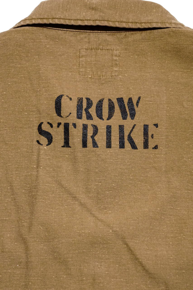OLD CROW CROW STRIKE - L/S SHIRTS BEIGE