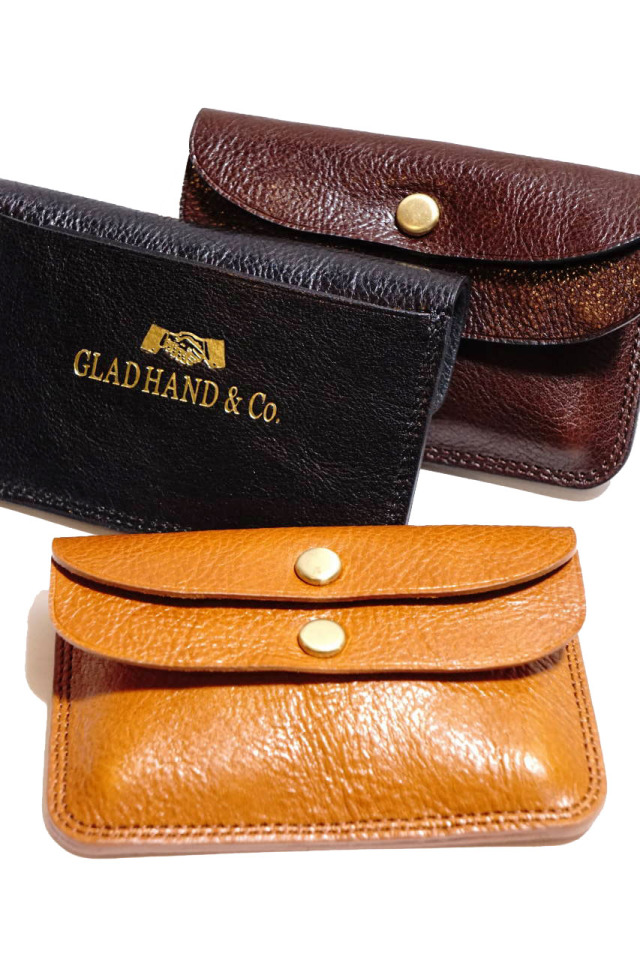 GLAD HAND & Co. DOUBLE FLAP COIN CASE