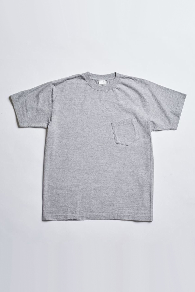 ADDICT CLOTHES JAPAN ACV-CS01 SLANTING POCKET TEE GREY