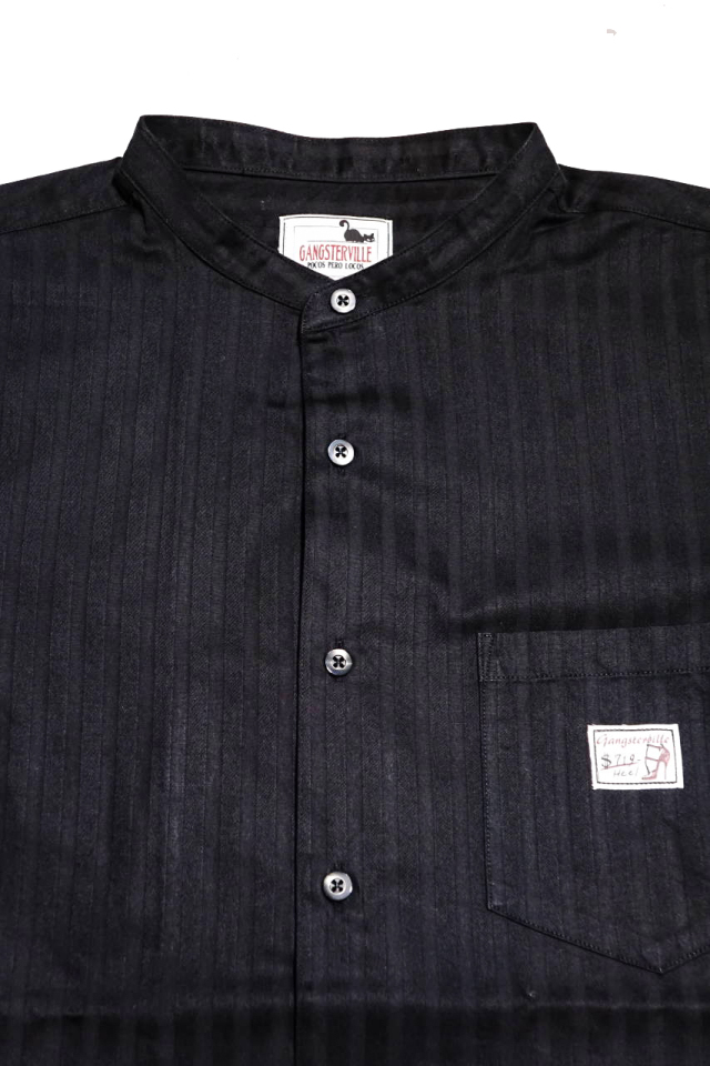 GANGSTERVILLE SOCIAL LOUNGE - S/S SHIRTS BLACK