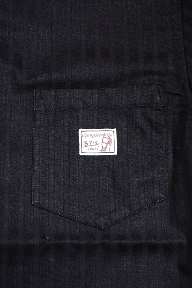 GANGSTERVILLE SOCIAL LOUNGE - S/S SHIRTS BLACK