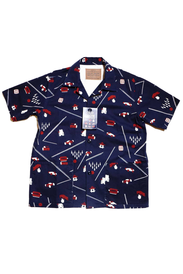 OLD CROW 1933 - S/S SHIRTS NAVY