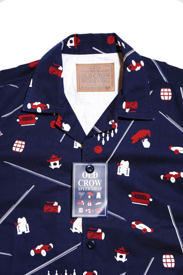 OLD CROW 1933 - S/S SHIRTS NAVY