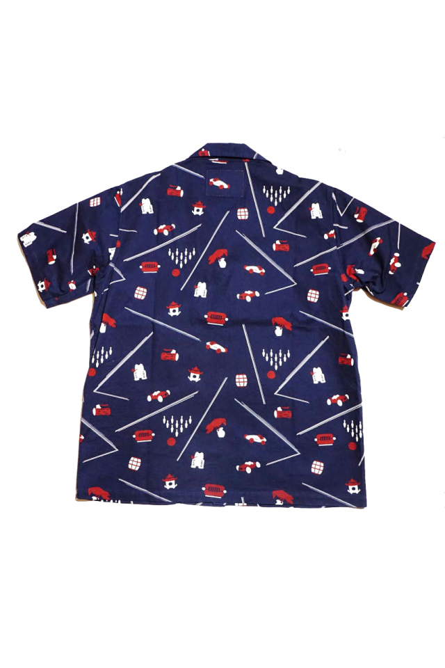 OLD CROW 1933 - S/S SHIRTS NAVY