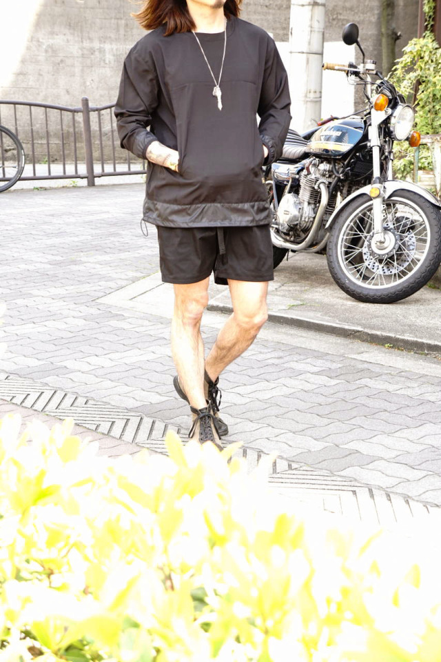 COMFY OUTDOOR GARMENT GRAVEL L/S TEE BLACK