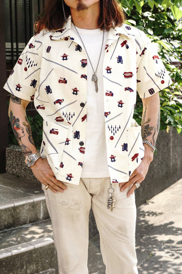 OLD CROW 1933 - S/S SHIRTS IVORY