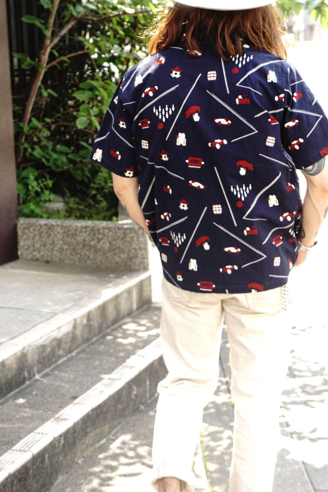 OLD CROW 1933 - S/S SHIRTS NAVY
