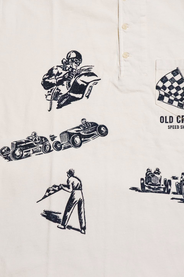 OLD CROW MEMORIES OF RACE - S/S HENRY T-SHIRTS WHITE