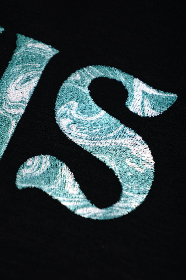 JANIS & Co. #FLUID LOGO TEE P / GREEN