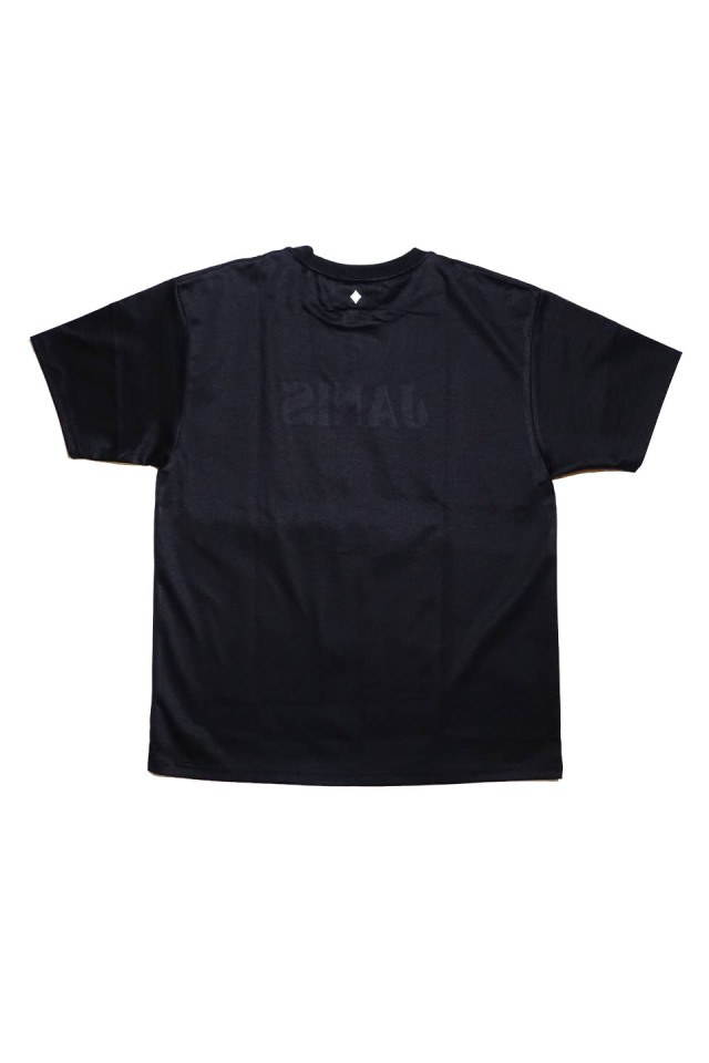 JANIS & Co. #FLUID LOGO TEE P / BLACK