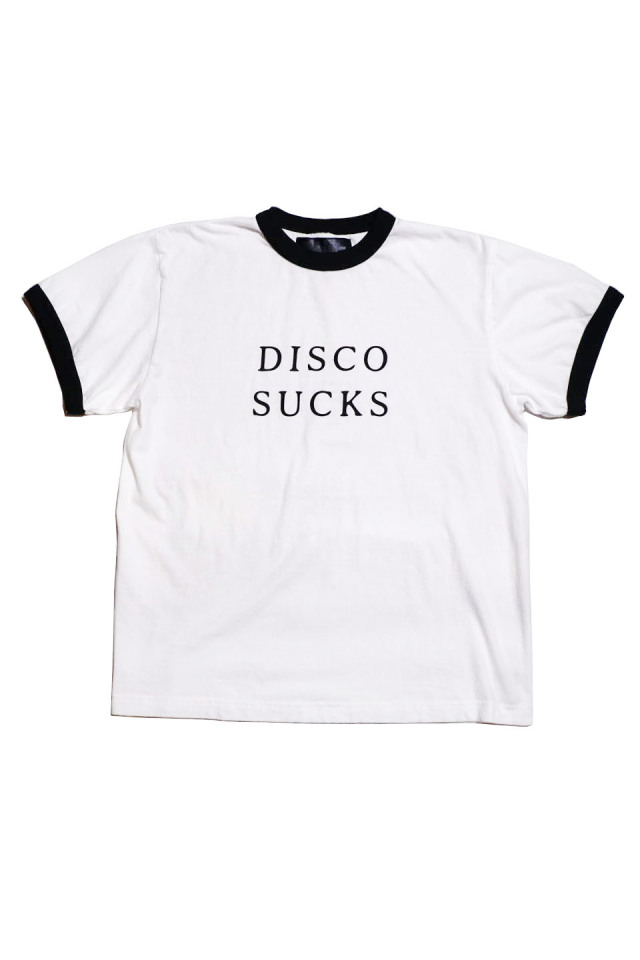 JANIS & Co. #DISCO SUCKS TEE BLACK