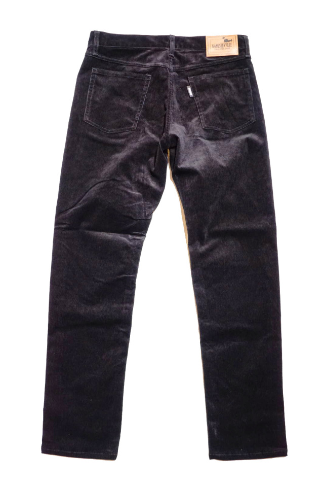 GANGSTERVILLE THUG - SKINNY STRETCH PANTS BLACK