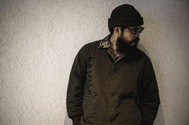 GANGSTERVILLE 719 - QUILTED JACKET KHAKI