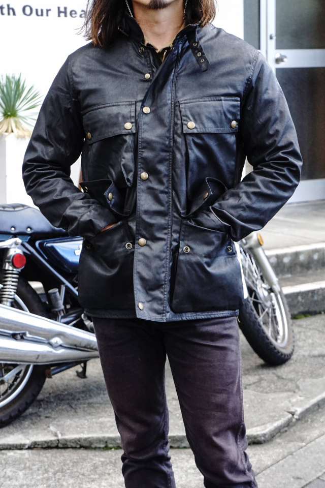 ※限定価格アディクトクローズ　waxed cotton BMC jkt