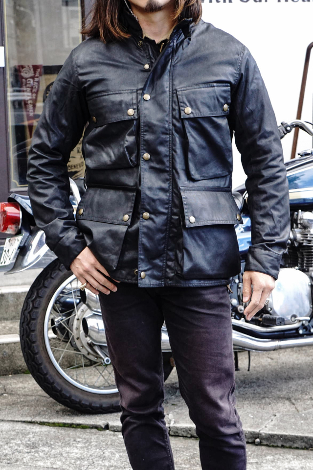 ※限定価格アディクトクローズ　waxed cotton BMC jkt