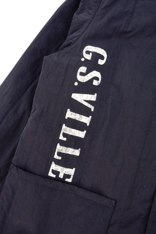 GANGSTERVILLE 719 - QUILTED JACKET BLACK