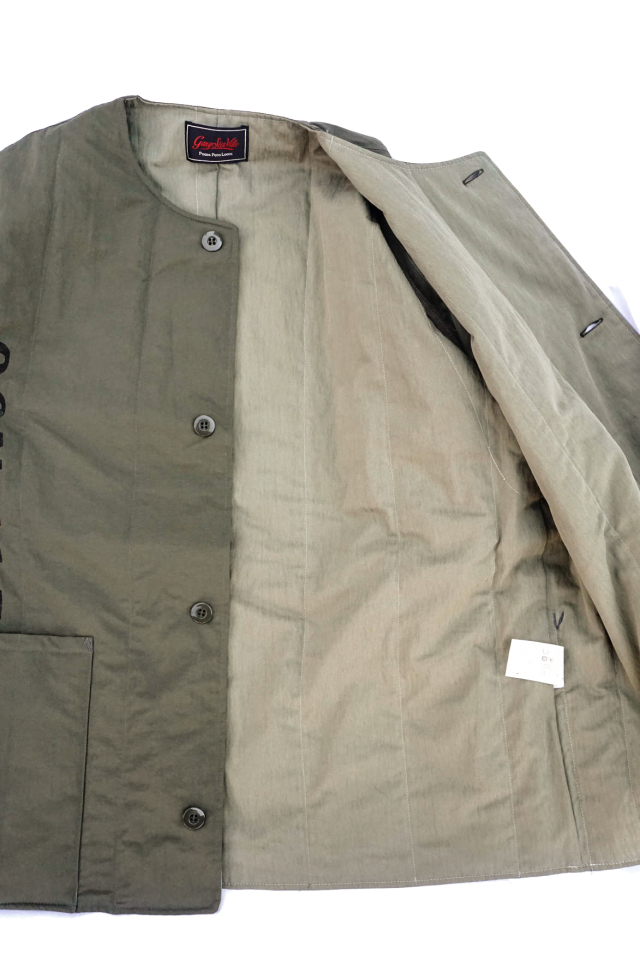GANGSTERVILLE 719 - QUILTED JACKET KHAKI