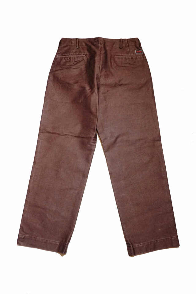 GANGSTERVILLE THUG - 45 TROUSERS BROWN