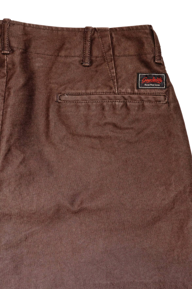 GANGSTERVILLE THUG - 45 TROUSERS BROWN