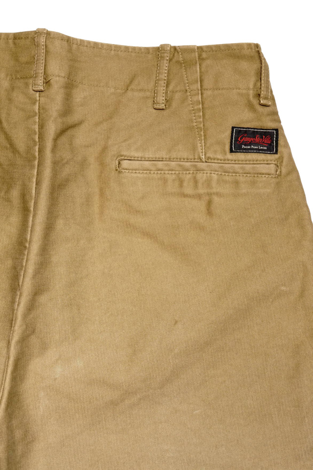 GANGSTERVILLE THUG - 45 TROUSERS KHAKI