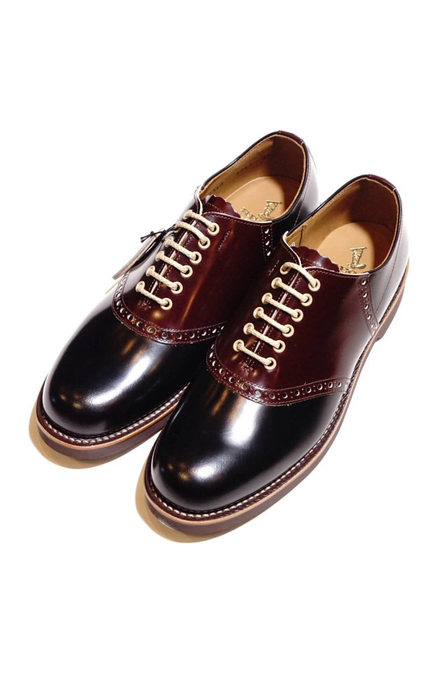 GLAD HAND × REGAL SADDLE SHOES BLK/BRN