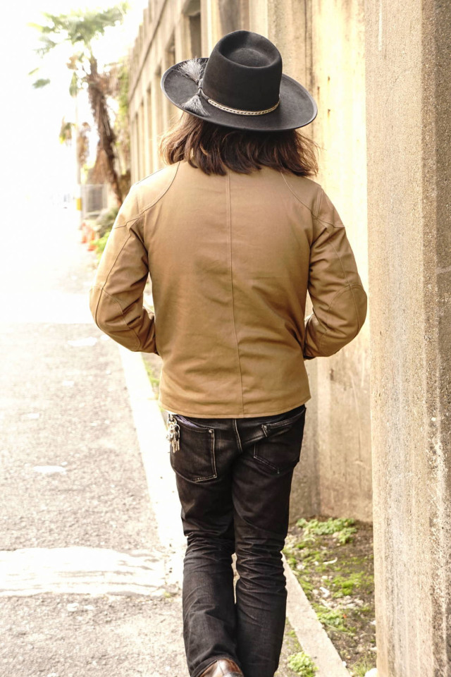 ADDICT CLOTHES JAPAN ACVM COTTON ULSTER JACKET KHAKI