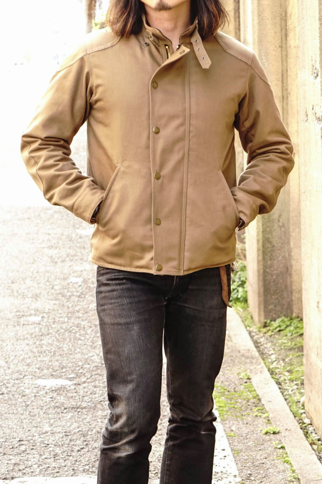 ADDICT CLOTHES JAPAN ACVM COTTON ULSTER JACKET KHAKI