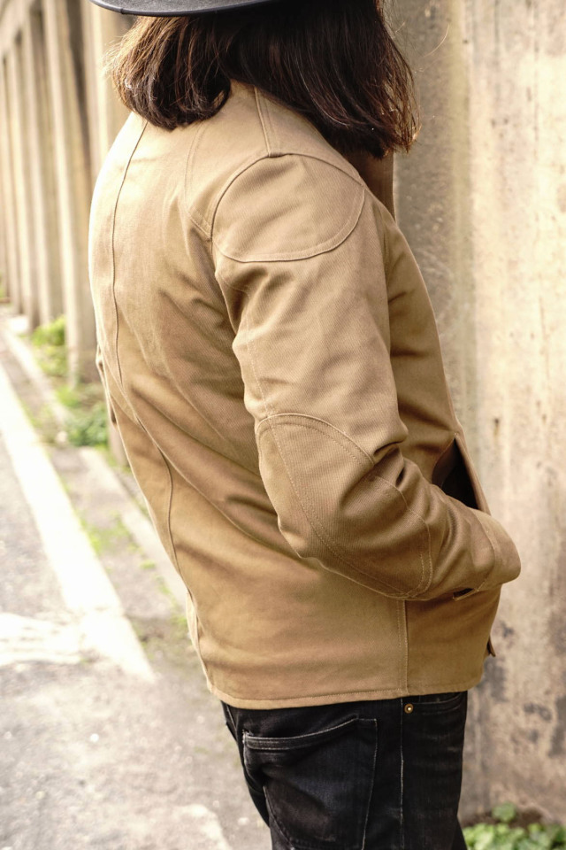 ADDICT CLOTHES JAPAN ACVM COTTON ULSTER JACKET KHAKI