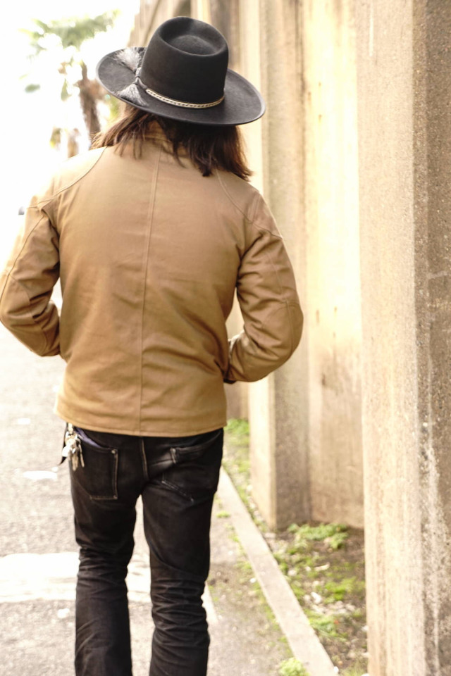 ADDICT CLOTHES JAPAN ACVM COTTON ULSTER JACKET KHAKI