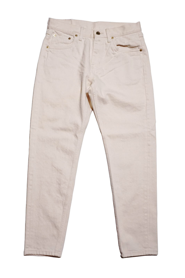 GANGSTERVILLE THUG - SKINNY STRETCH PANTS IVORY
