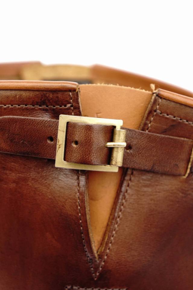 CLINCH Engineer boots Horsebutt overdye BROWN