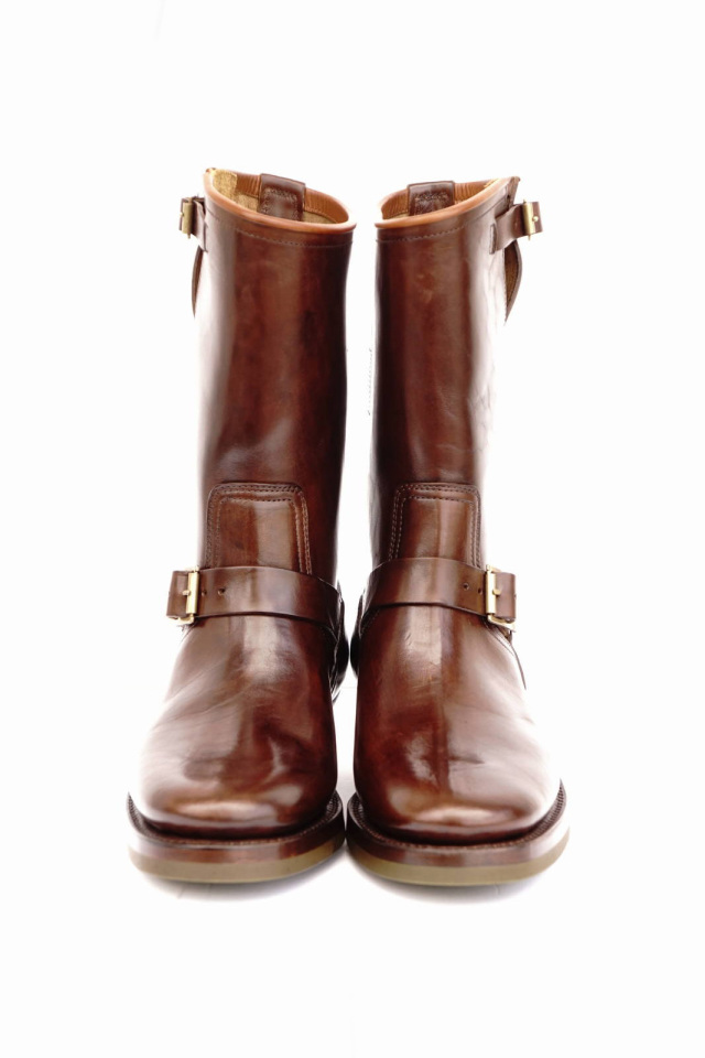 CLINCH Engineer boots Horsebutt overdye BROWN