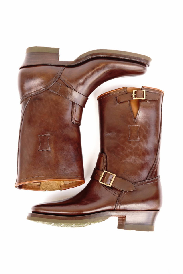 CLINCH Engineer boots Horsebutt overdye BROWN B.S.W. market CLINCH Engineer boots Horsebutt overdye BROWN B.S.W. market
